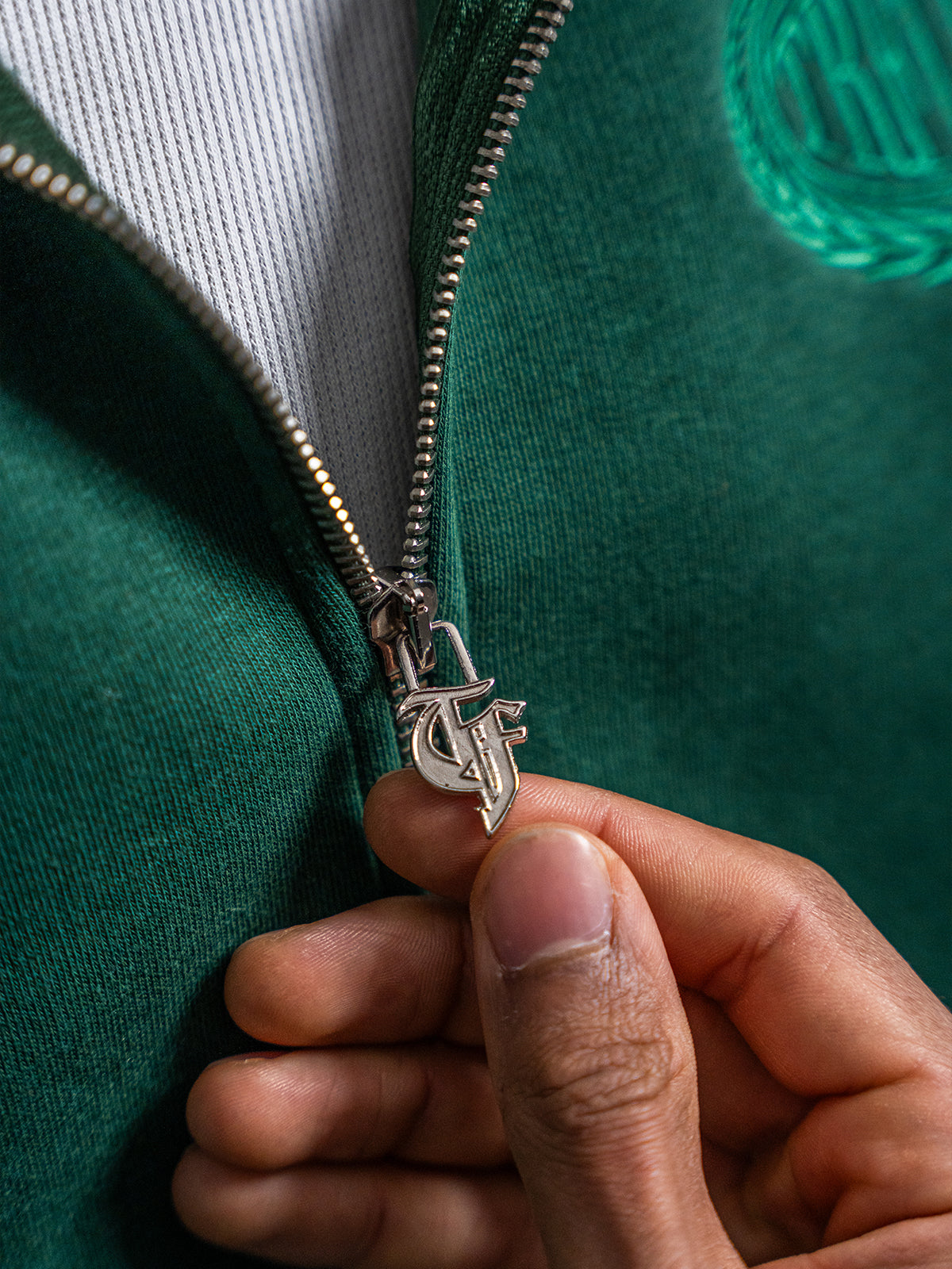 'OG' ZIP HOODIE FOREST GREEN