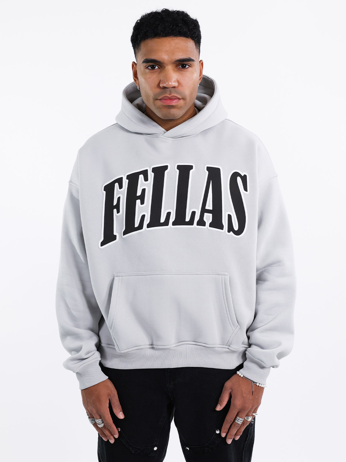 FELLAS HOODIE LIGHT GREY