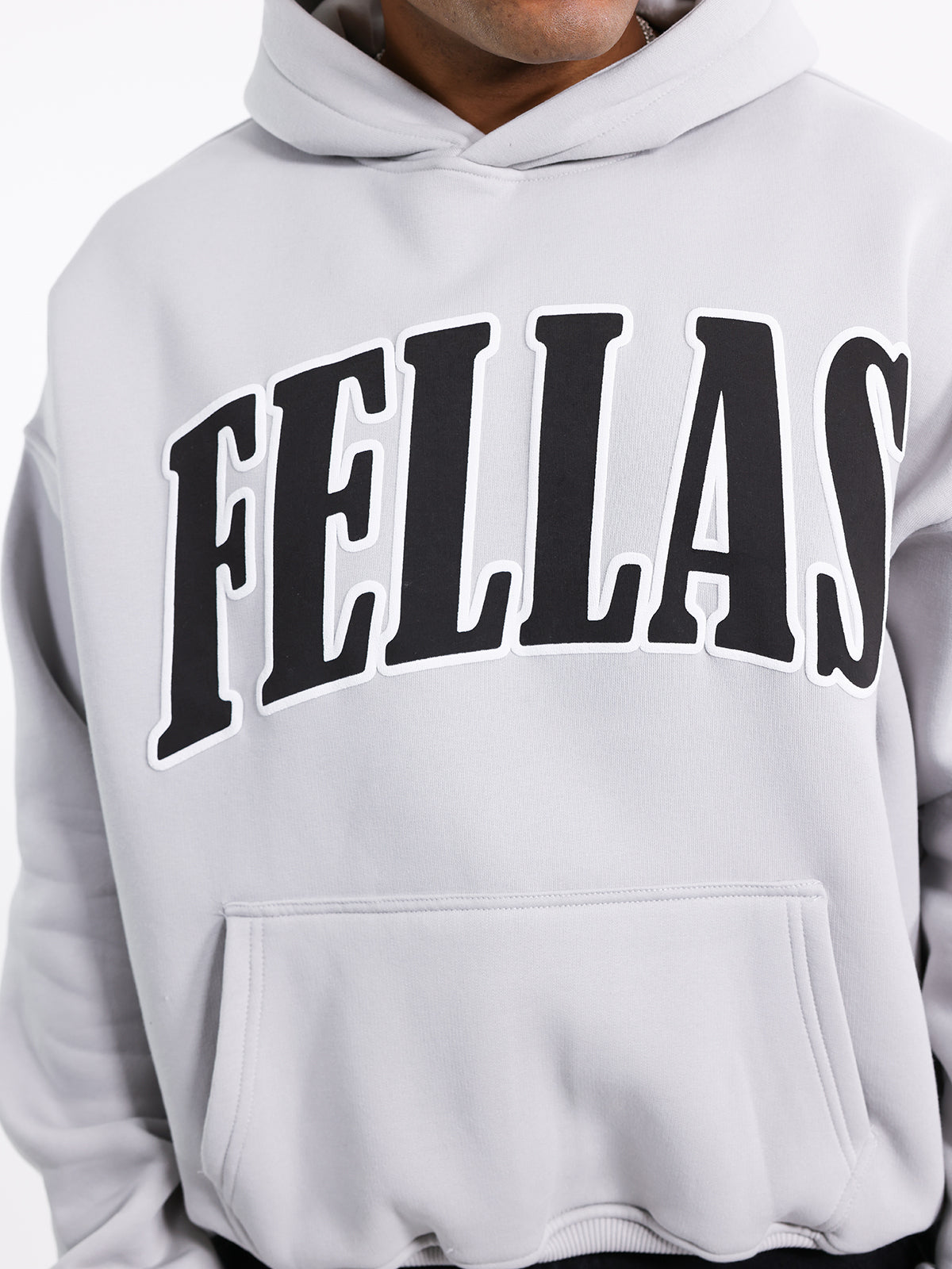 FELLAS HOODIE LIGHT GREY