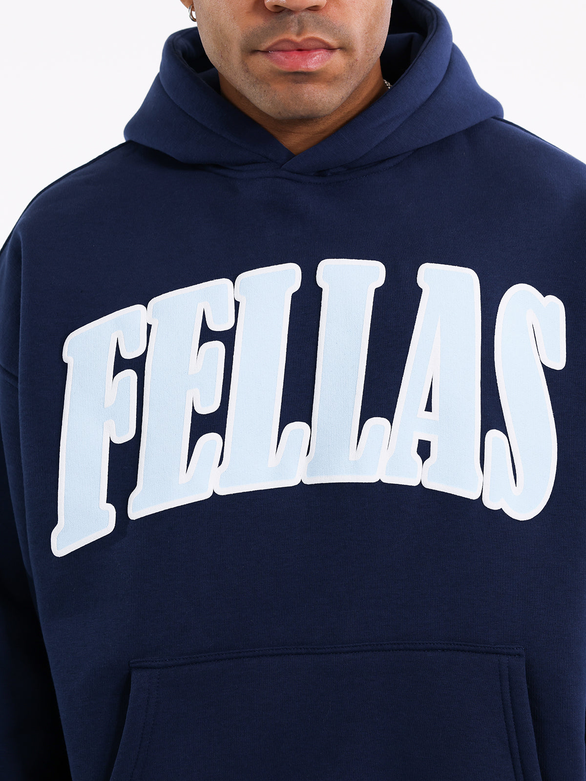 FELLAS HOODIE INDIGO BLUE