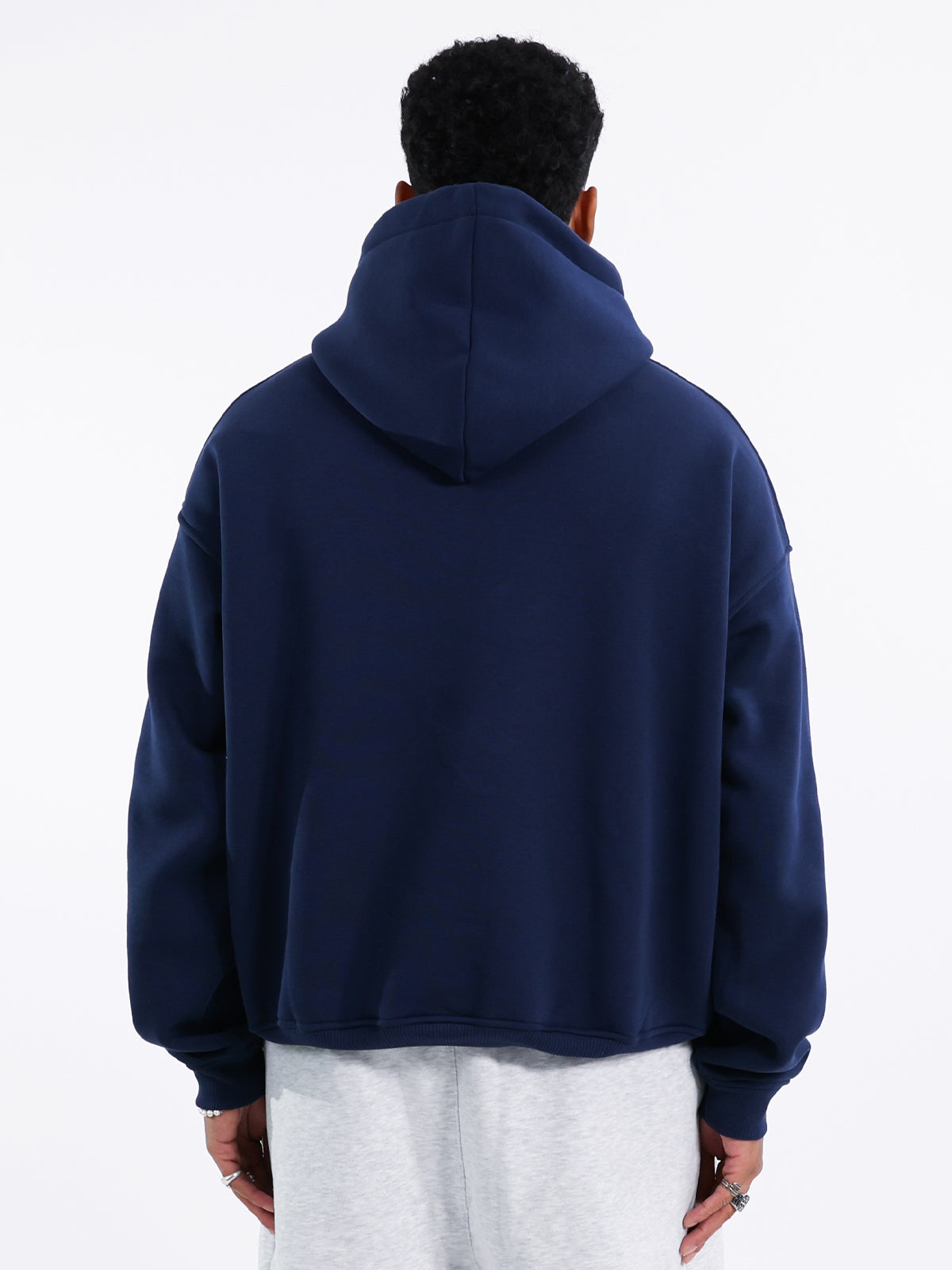 FELLAS HOODIE INDIGO BLUE